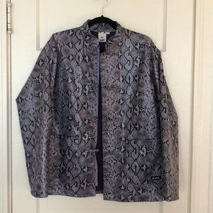 X-Girl (Kim Gordon) Lavender Snakeprint Jacket